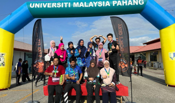 Women's Day Relay Run 2023 Universiti Malaysia Pahang Sempena Hari Wanita Sedunia pada 16 Mac 2023. Tahniah Atlit FTKA!